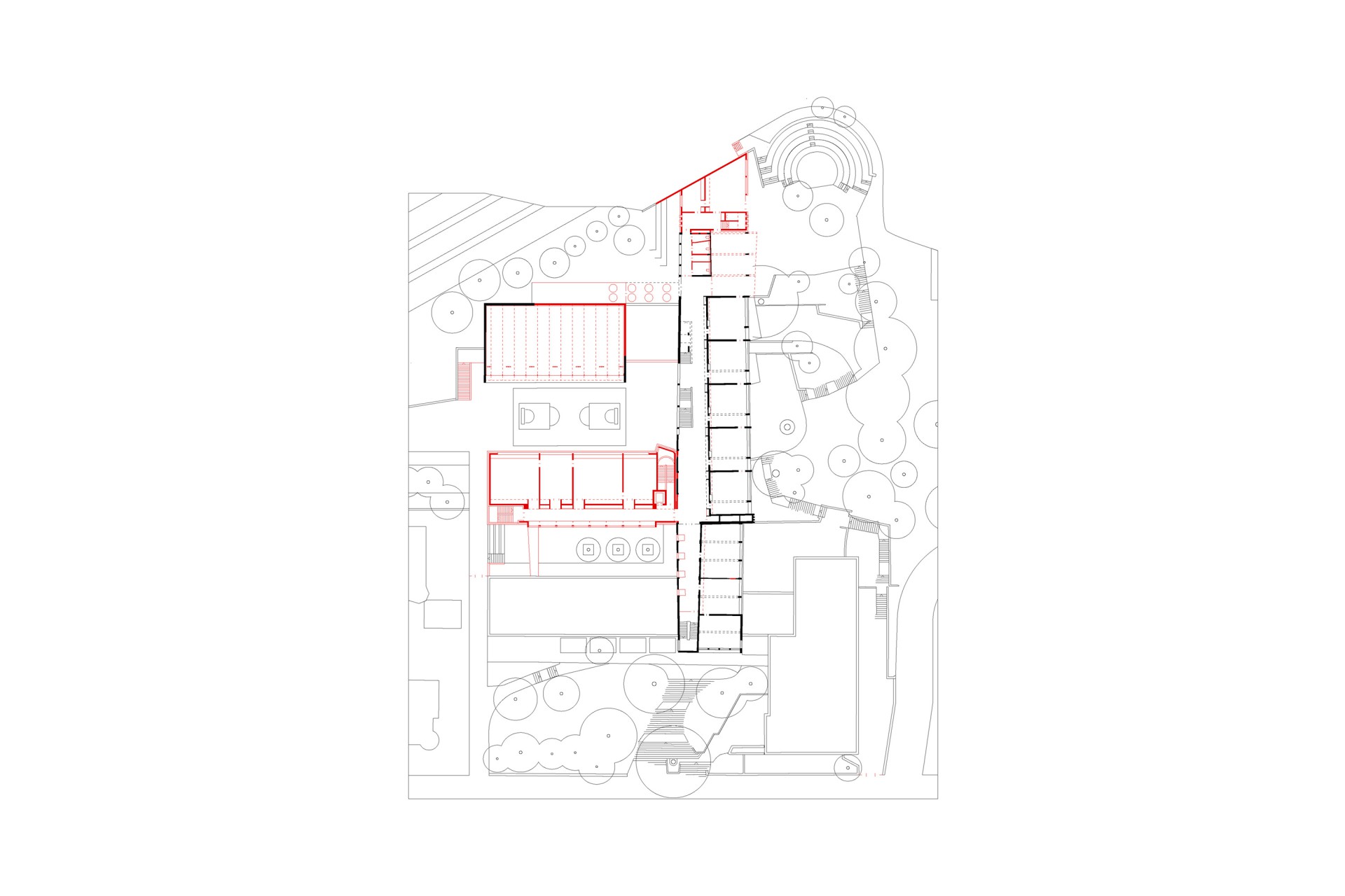 Erweiterung und Sanierung  Eberhard-Ludwigs-Gymnasium in Stuttgart
